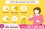 Những dấu hiệu mang thai mà chị em cần biết